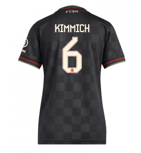 Bayern Munich Joshua Kimmich #6 Alternativní Dres pro Dámské 2025-26 Krátký Rukáv Bayern Munich Joshua Kimmich #6 Alternativní Dres pro Dámské 2025-26 Krátký Rukáv
